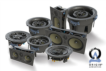 group of speaker systems from origin